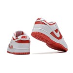 Nike Dunk Low "University Red" DD1391-600 スポーツとカジュアルスタイルに最適な鮮やかな赤と白のスニーカー Nike Dunk Low "University Red" DD1391-600 赤と白のスニーカー サイドビュー