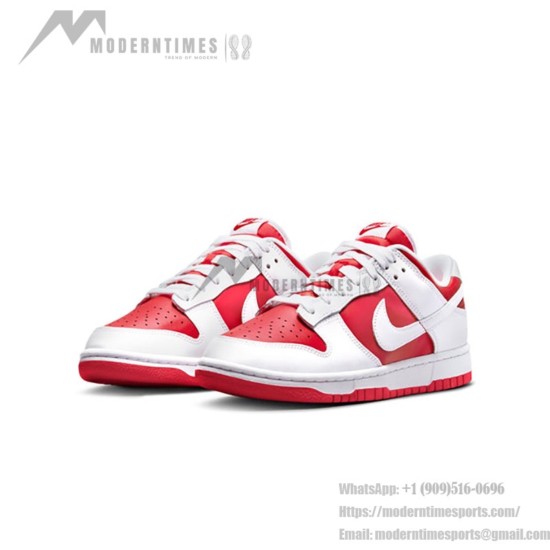 Nike Dunk Low “University Red” DD1391-600 レッド-ホワイト ローカット スニーカー Nike Dunk Low “University Red” DD1391-600 クラシックレッド-ホワイト ローカット バスケットボールシューズ