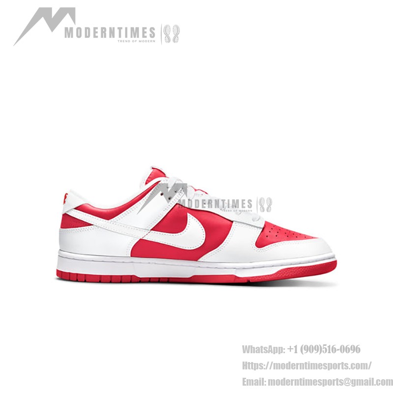 Nike Dunk Low “University Red” DD1391-600 レッド-ホワイト ローカット スニーカー Nike Dunk Low “University Red” DD1391-600 クラシックレッド-ホワイト ローカット バスケットボールシューズ