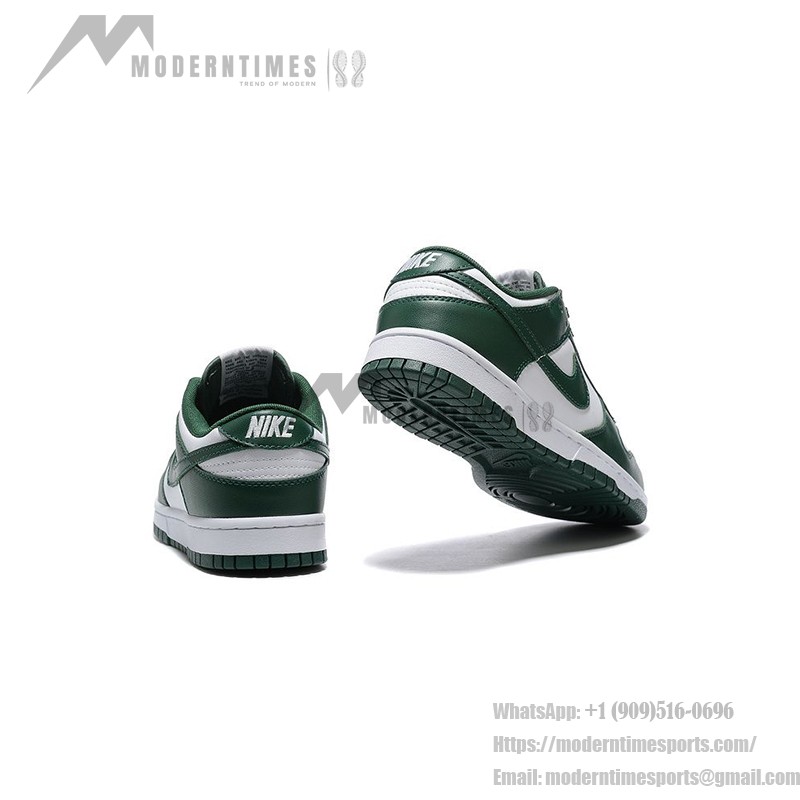Nike Dunk Low "Varsity Green" DD1391-101 カジュアルとスポーツ用のクラシックな緑と白のスニーカー Nike Dunk Low "Varsity Green" DD1391-101 緑と白のスニーカー サイドビュー