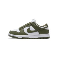 Nike Dunk Low WMNS "Medium Olive" レディース オリーブグリーン ホワイト ローカットスニーカー（品番 DD1503-120）