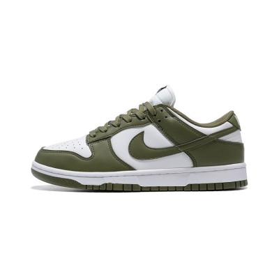 Nike Dunk Low WMNS "Medium Olive" レディース オリーブグリーン ホワイト ローカットスニーカー（品番 DD1503-120）
