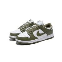 Nike Dunk Low WMNS "Medium Olive" レディース オリーブグリーン ホワイト ローカットスニーカー（品番 DD1503-120）