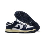 Nike Dunk Low WMNS “Vintage Navy” スタイリッシュなレトロレディーススニーカー Nike Dunk Low WMNS “Vintage Navy” レディース レトロネイビースニーカー