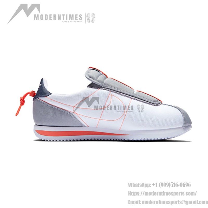 Nike Kendrick Lamar x Cortez Basic Slip House Shoes AV2950-100 Nike Kendrick Lamar x Cortez Basic Slip House Shoes AV2950-100 - ホワイト、ネイビー、オレンジのスリップオンスニーカー