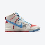 Nike SB Dunk High DH7683-100 スケートボードシューズ - 限定版ハイトップデザイン Nike SB Dunk High DH7683-100 限定版スケートボードシューズ ハイトップ