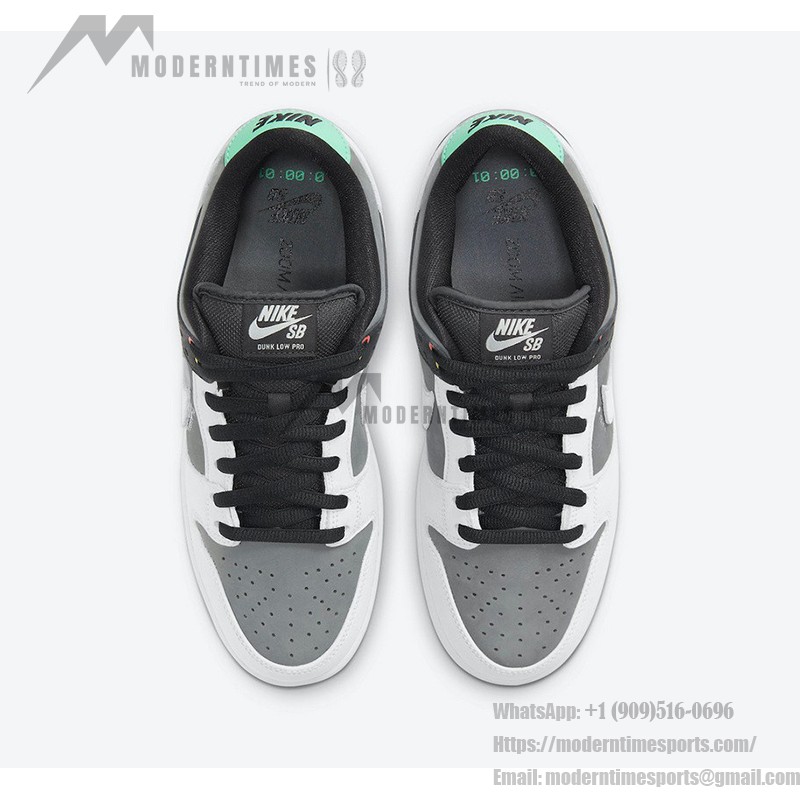 Nike SB Dunk Low ‘Camcorder’ CV1659-001 – プレミアムスケートシューズ、レトロデザインと耐久性のある快適さ Nike SB Dunk Low ‘Camcorder’ CV1659-001 – ブラックとグレーのレトロ風スケートシューズ