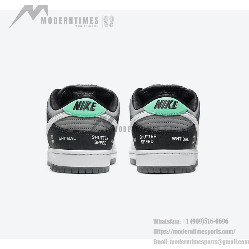 Nike SB Dunk Low ‘Camcorder’ CV1659-001 – プレミアムスケートシューズ、レトロデザインと耐久性のある快適さ Nike SB Dunk Low ‘Camcorder’ CV1659-001 – ブラックとグレーのレトロ風スケートシューズ