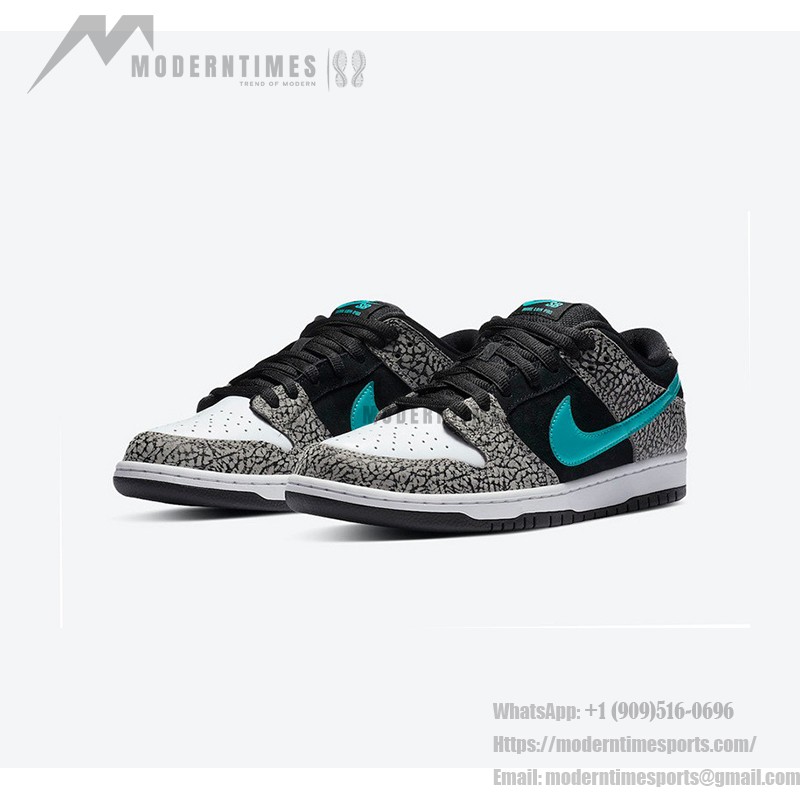 Nike SB Dunk Low "Elephant" BQ6817-009 - スタイリッシュで耐久性のあるスケートシューズ Nike SB Dunk Low "Elephant" スケートシューズ BQ6817-009 - アイコニックな象柄
