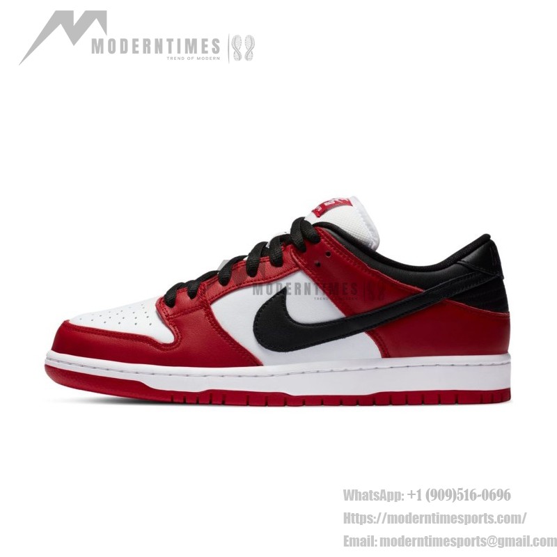 Nike SB Dunk Low 'J-Pack Chicago' BQ6817-600 限定版スケートボードシューズ – シカゴブルズデザイン Nike SB Dunk Low 'J-Pack Chicago' BQ6817-600 スケートシューズ – シカゴブルズカラー