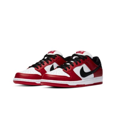Nike SB Dunk Low 'J-Pack Chicago' BQ6817-600 限定版スケートボードシューズ - シカゴブルズ配色、ストリートウェア必須