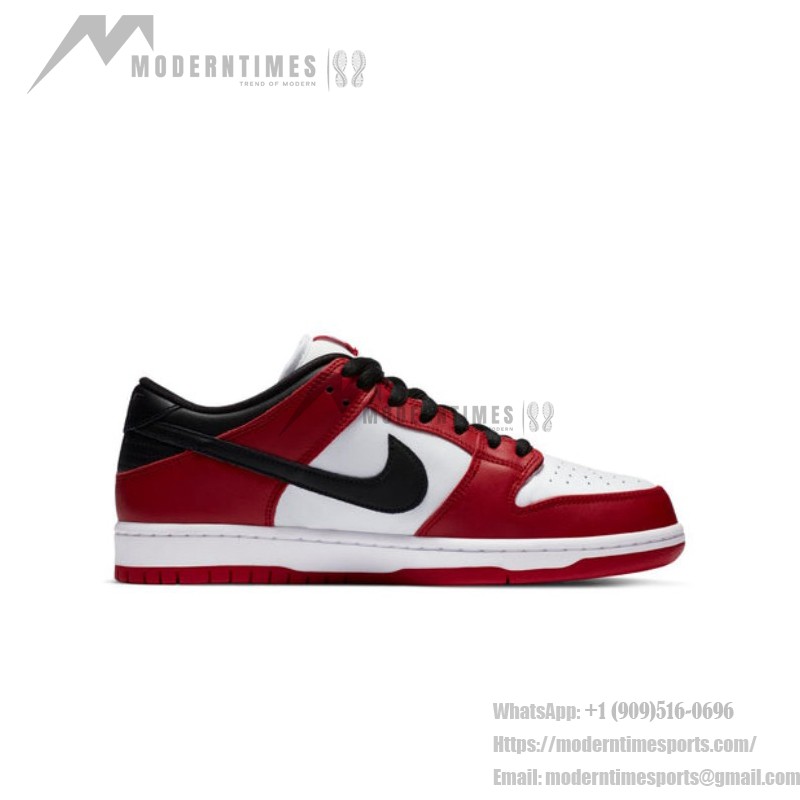 Nike SB Dunk Low 'J-Pack Chicago' BQ6817-600 限定版スケートボードシューズ – シカゴブルズデザイン Nike SB Dunk Low 'J-Pack Chicago' BQ6817-600 スケートシューズ – シカゴブルズカラー
