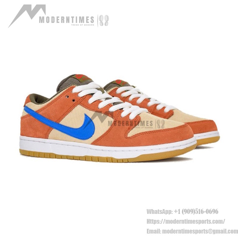 Nike SB Dunk Low Pro 'Corduroy' BQ6817-201 – Zoom Airスケートシューズ Nike SB Dunk Low Pro 'Corduroy' BQ6817-201 スケートシューズ – プレミアムコーデュロイアッパー