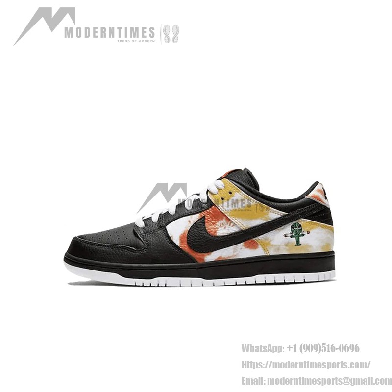 Nike SB Dunk Low “Raygun Tie-Dye” BQ6832-001 - プレミアムなスケートシューズ、目を引くデザイン Nike SB Dunk Low “Raygun Tie-Dye” スケートシューズ BQ6832-001 - 鮮やかなタイダイデザインで耐久性と快適さを兼ね備えたスケートシューズ
