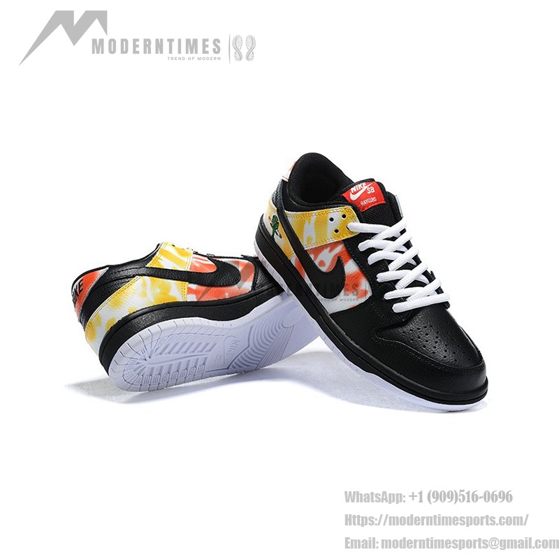 Nike SB Dunk Low “Raygun Tie-Dye” BQ6832-001 - プレミアムなスケートシューズ、目を引くデザイン Nike SB Dunk Low “Raygun Tie-Dye” スケートシューズ BQ6832-001 - 鮮やかなタイダイデザインで耐久性と快適さを兼ね備えたスケートシューズ