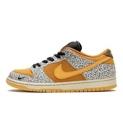 Nike SB Dunk Low “Safari” スケートシューズ CD2563-002 - 独特なサファリプリント、パフォーマンスとストリートウェアに最適な快適さと耐久性