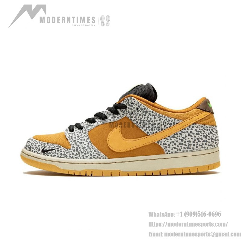 Nike SB Dunk Low “Safari” CD2563-002 - サファリプリントデザインのプレミアムスケートシューズ Nike SB Dunk Low “Safari” スケートシューズ CD2563-002 - サファリプリントデザインとパフォーマンスのための快適なスケートシューズ
