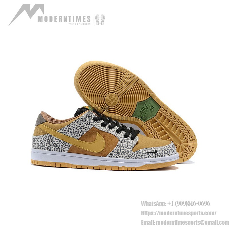 Nike SB Dunk Low “Safari” CD2563-002 - サファリプリントデザインのプレミアムスケートシューズ Nike SB Dunk Low “Safari” スケートシューズ CD2563-002 - サファリプリントデザインとパフォーマンスのための快適なスケートシューズ
