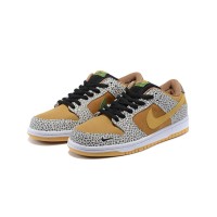 Nike SB Dunk Low “Safari” スケートシューズ CD2563-002 - 独特なサファリプリント、パフォーマンスとストリートウェアに最適な快適さと耐久性