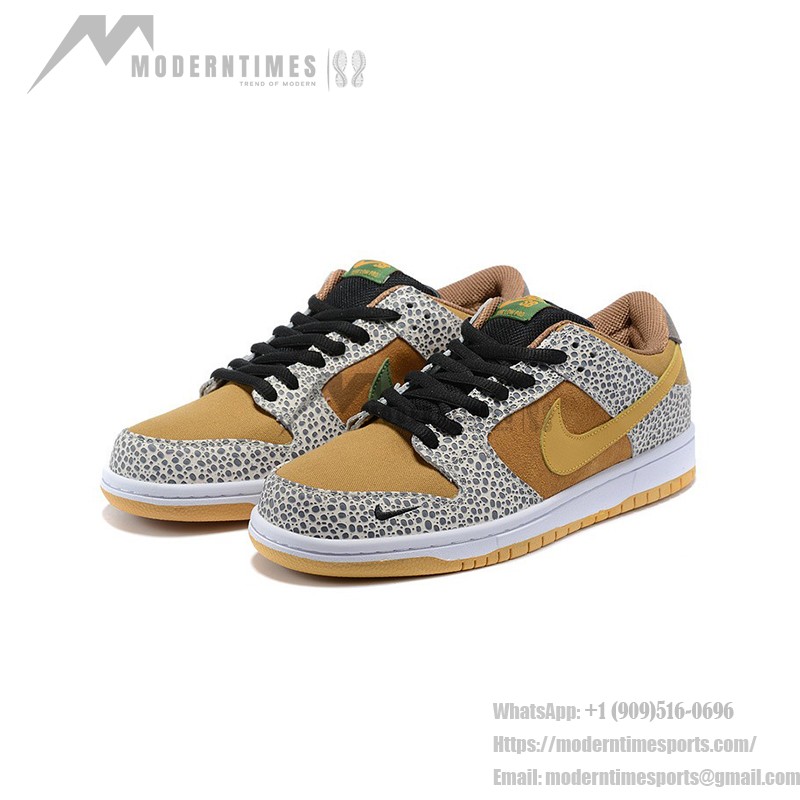 Nike SB Dunk Low “Safari” CD2563-002 - サファリプリントデザインのプレミアムスケートシューズ Nike SB Dunk Low “Safari” スケートシューズ CD2563-002 - サファリプリントデザインとパフォーマンスのための快適なスケートシューズ