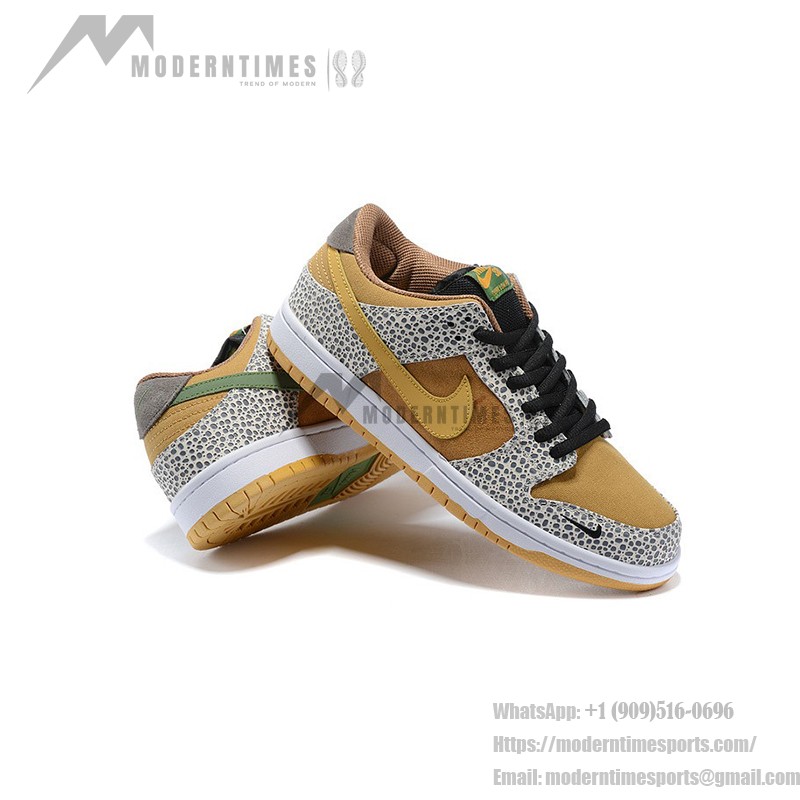 Nike SB Dunk Low “Safari” CD2563-002 - サファリプリントデザインのプレミアムスケートシューズ Nike SB Dunk Low “Safari” スケートシューズ CD2563-002 - サファリプリントデザインとパフォーマンスのための快適なスケートシューズ