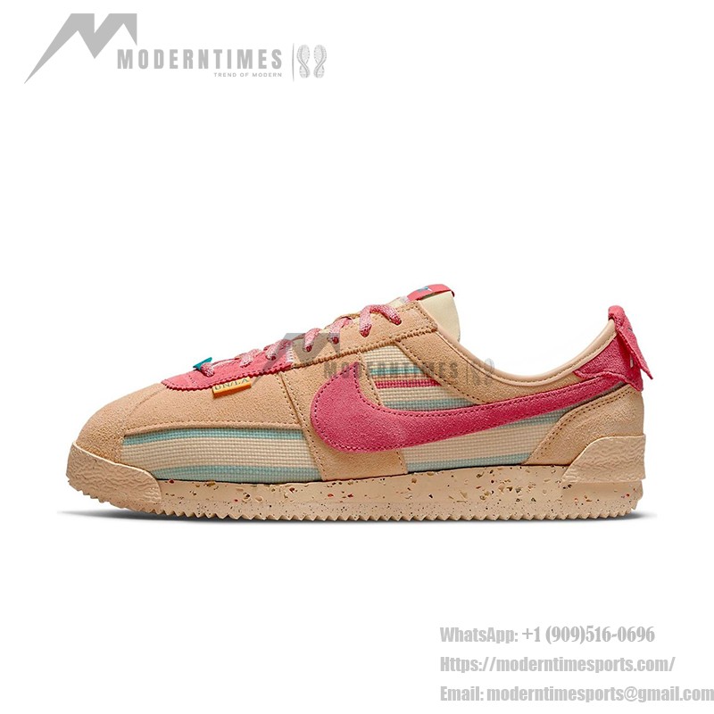 Nike Union LA x Cortez SP Sesame - レトロでサステナブル Nike Union LA x Cortez SP Sesame DR1413-200 - サステナブルなアーストーンスニーカー