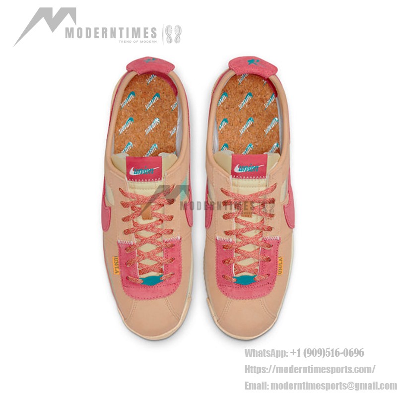 Nike Union LA x Cortez SP Sesame - レトロでサステナブル Nike Union LA x Cortez SP Sesame DR1413-200 - サステナブルなアーストーンスニーカー