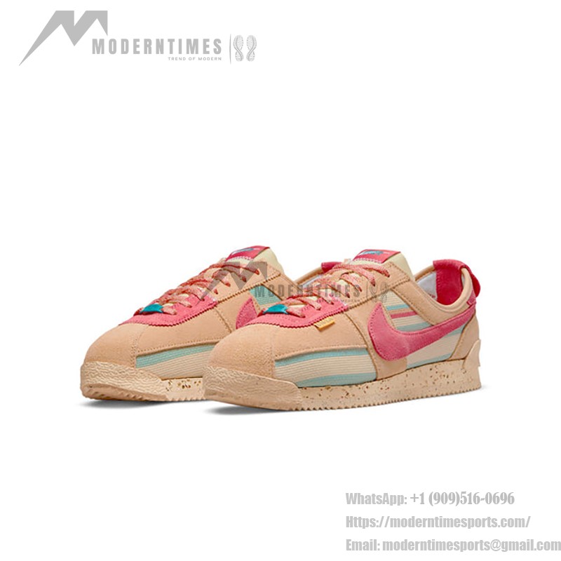 Nike Union LA x Cortez SP Sesame - レトロでサステナブル Nike Union LA x Cortez SP Sesame DR1413-200 - サステナブルなアーストーンスニーカー
