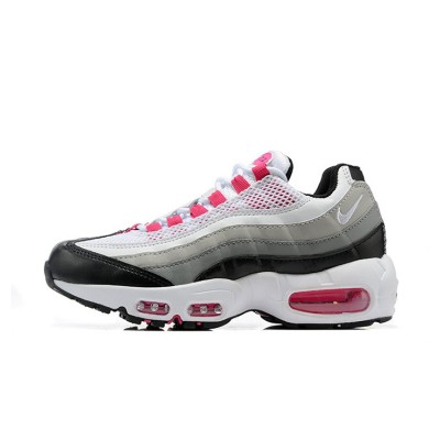 スタイリッシュクラシック：Nike W Air Max 95 DJ5418-001 アンスラサイト、ホワイト＆ピンクスニーカー - 快適さとトレンドの完璧な融合