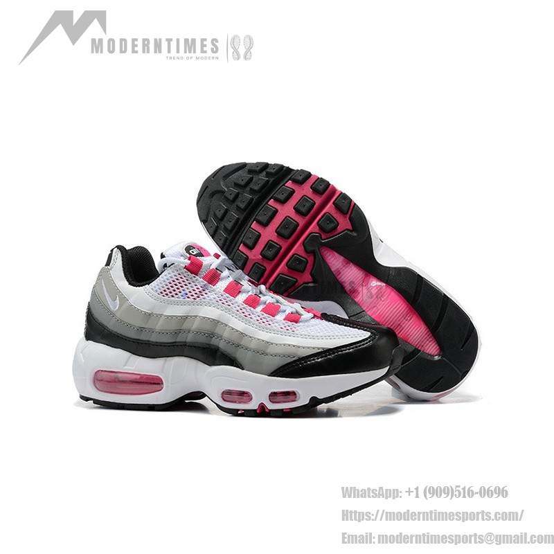 Nike W Air Max 95 DJ5418-001 スタイリッシュスニーカー Nike W Air Max 95 DJ5418-001 アンスラサイト、ホワイト&ピンクスニーカー