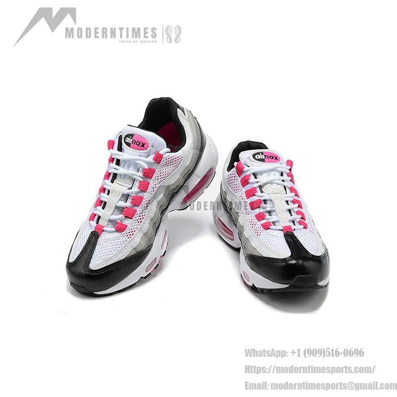 Nike W Air Max 95 DJ5418-001 スタイリッシュスニーカー Nike W Air Max 95 DJ5418-001 アンスラサイト、ホワイト&ピンクスニーカー