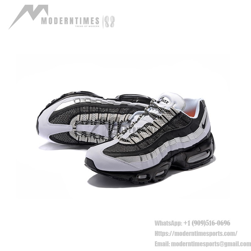 Nike Air Max 95 Essential 749766-005 ブラック&ウルフグレー スニーカー Nike Air Max 95 Essential 749766-005 ブラック&ウルフグレー スニーカー 側面図