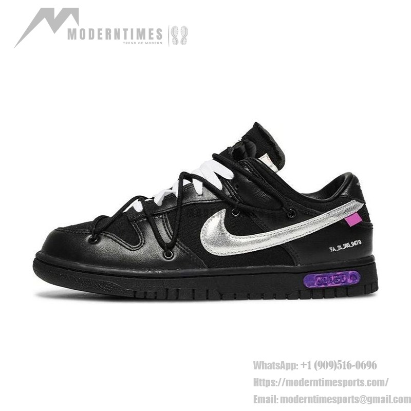 Nike x Off-White Dunk Low 'Lot 50 of 50' 限定版 DM1602-001 Nike x Off-White Dunk Low 'Lot 50 of 50' 限定版スニーカー