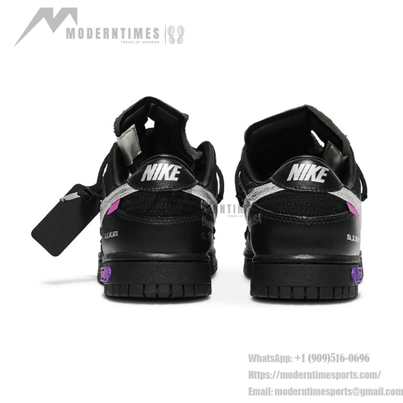 Nike x Off-White Dunk Low 'Lot 50 of 50' 限定版 DM1602-001 Nike x Off-White Dunk Low 'Lot 50 of 50' 限定版スニーカー