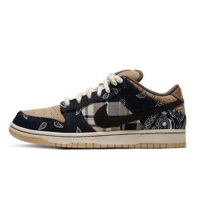 Nike x Travis Scott Dunk Low Premium QS 'Cactus Jack' CT5053-001 - 西部カウボーイ風 限定コラボスニーカー