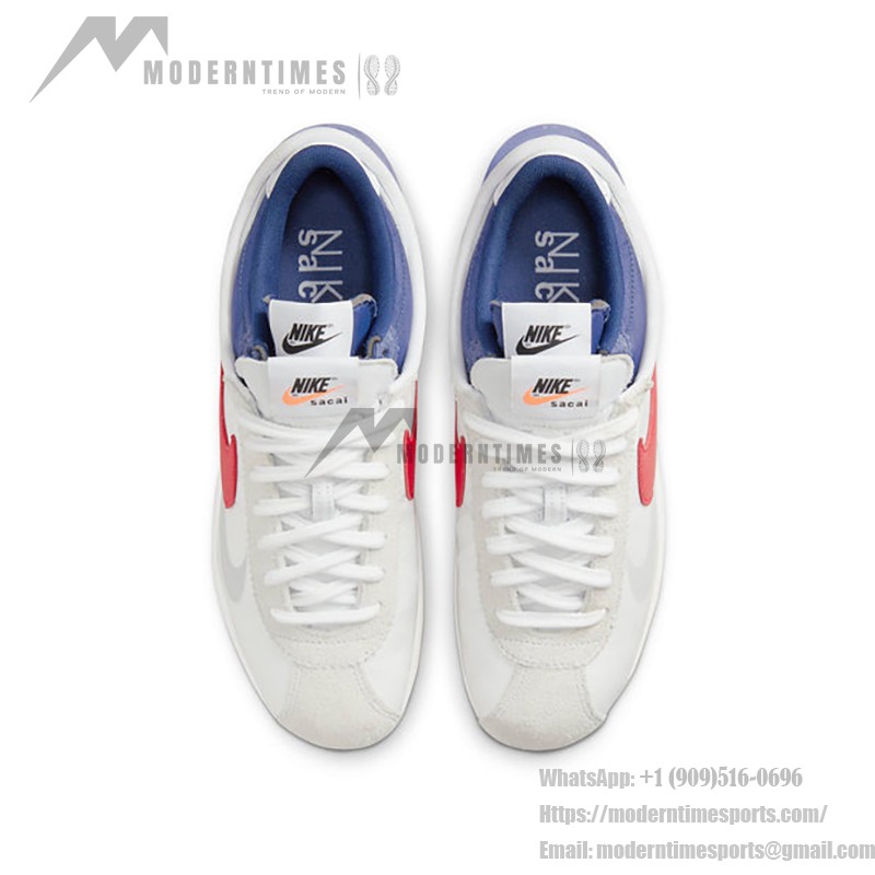 Nike x sacai Zoom Cortez SP OG DQ0581-100 - レトロインスパイアデザイン Nike x sacai Zoom Cortez SP OG DQ0581-100 - Zoomクッション搭載のモダンなスニーカー