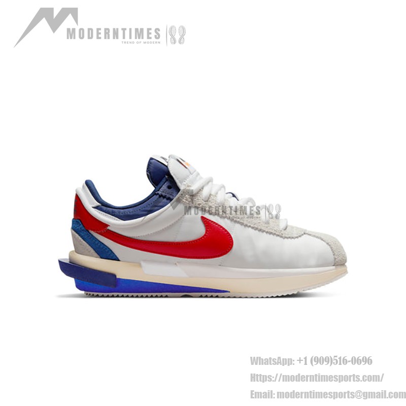 Nike x sacai Zoom Cortez SP OG DQ0581-100 - レトロインスパイアデザイン Nike x sacai Zoom Cortez SP OG DQ0581-100 - Zoomクッション搭載のモダンなスニーカー