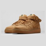 Nike Air Force 1 Mid 'Flax' 715889-200 - 秋冬にぴったりのウィートスエード ミッドトップスニーカー