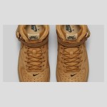 Nike Air Force 1 Mid 'Flax' 715889-200 - 秋冬にぴったりのウィートスエード ミッドトップスニーカー
