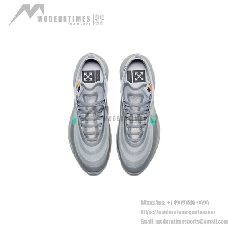 Nike x Off-White Air Max 97 マルチカラースウッシュ Nike x Off-White Air Max 97 AJ4585-012 透明デザイン マルチカラースウッシュ