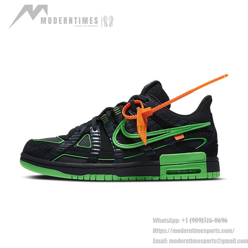 OFF-WHITE x Nike Air Rubber Dunk ‘Green Strike’ CU6015-001 – アイコニックなコラボレーションスニーカー OFF-WHITE x Nike Air Rubber Dunk ‘Green Strike’ CU6015-001 限定版スニーカー