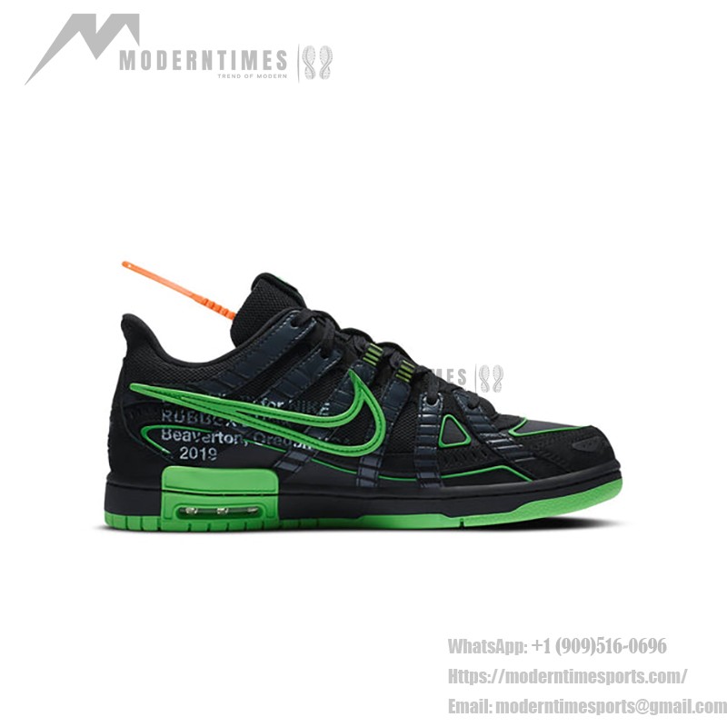 OFF-WHITE x Nike Air Rubber Dunk ‘Green Strike’ CU6015-001 – アイコニックなコラボレーションスニーカー OFF-WHITE x Nike Air Rubber Dunk ‘Green Strike’ CU6015-001 限定版スニーカー