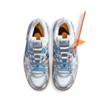 OFF-WHITE x Nike Air Rubber Dunk 'University Blue' - 限定コラボスニーカー OFF-WHITE x Nike Air Rubber Dunk 'University Blue' CU6015-100 - ブルーとシルバーの限定スニーカー