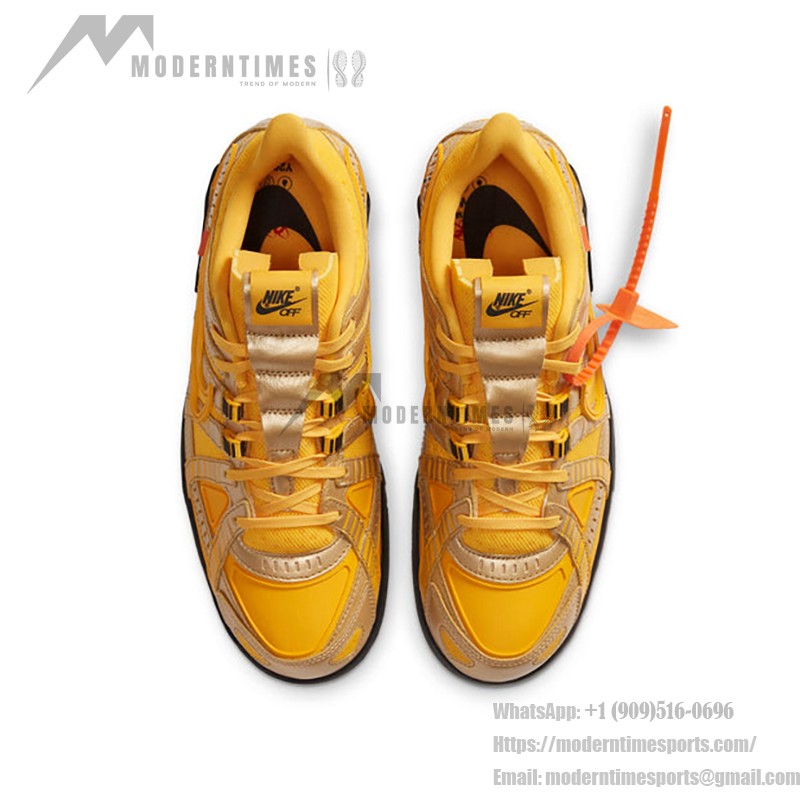 OFF-WHITE x Nike Air Rubber Dunk ‘University Gold’ CU6015-700 – アイコニックなコラボレーションスニーカー OFF-WHITE x Nike Air Rubber Dunk ‘University Gold’ CU6015-700 限定版スニーカー