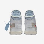 Off-White x Air Jordan 1 ホワイト "The Ten" ヴァージル・アブローによる Off-White x Air Jordan 1 ホワイト "The Ten" AQ0818-100 ヴァージル・アブローによる限定版スニーカー