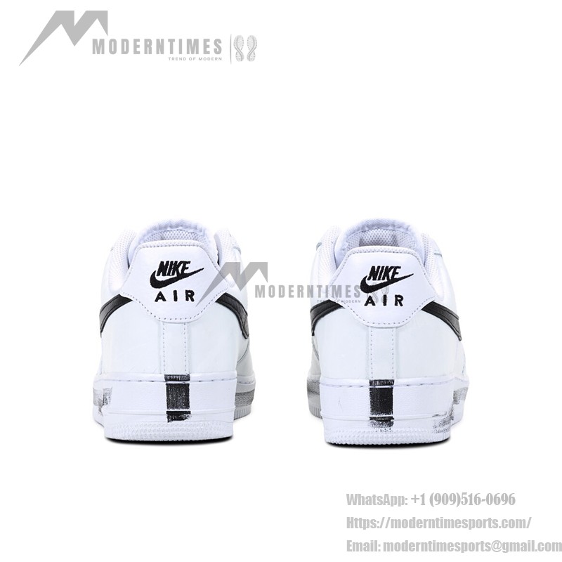 PEACEMINUSONE x Nike Air Force 1 Low 'Para-Noise' - 芸術的なコラボスニーカー PEACEMINUSONE x Nike Air Force 1 Low 'Para-Noise' DD3223-100 - グラフィティデザインを取り入れた白いレザースニーカー