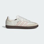 Adidas Samba OG IH2751 - Classic White Sneakers with Pink Stripes Adidas Samba OG IH2751 White Retro Sneakers with Soft Pink Stripes