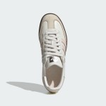 Adidas Samba OG IH2751 - Classic White Sneakers with Pink Stripes Adidas Samba OG IH2751 White Retro Sneakers with Soft Pink Stripes