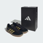 Adidas Samba OG IH8159 - Black & Gold Messi-Inspired Sneakers Adidas Samba OG IH8159 black and gold sneakers with gum sole, Messi-inspired