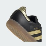 Adidas Samba OG IH8159 - Black & Gold Messi-Inspired Sneakers Adidas Samba OG IH8159 black and gold sneakers with gum sole, Messi-inspired